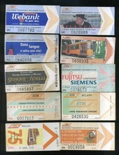 10 BIGLIETTI  ATM MILANO