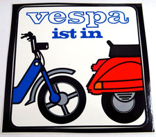 Adesivo Pubblicitario Vespa In