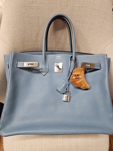 Hermes birkin blue jean - 35,
