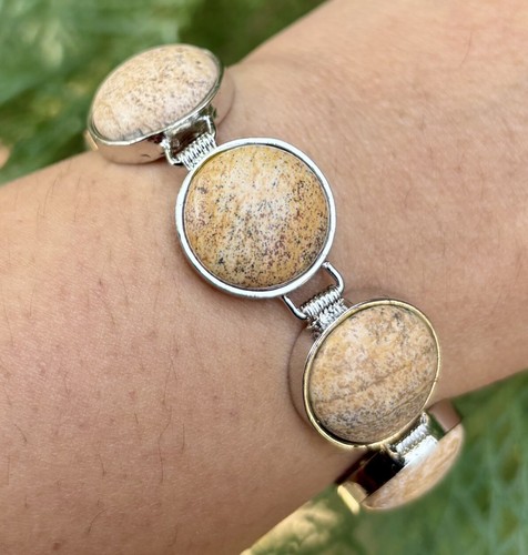 Bracciale placcato oro bianco