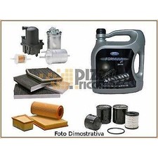 KIT TAGLIANDO PER FORD FIESTA 1.4 TDCI 01>08 F6JA - F6JB OLIO+4 FILTRI service