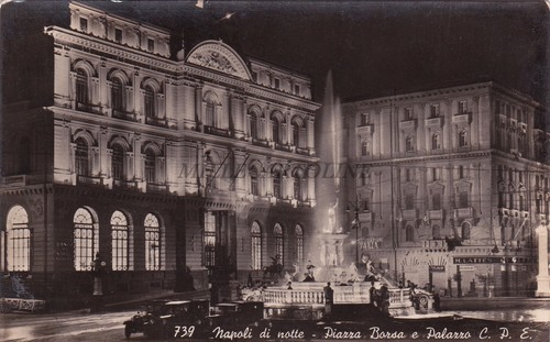 Napoli piazza borsa - -,