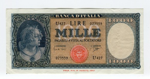 Banconota 1000 lire - banconota,