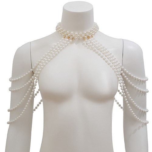 Collana body chain multistrato - collana,
