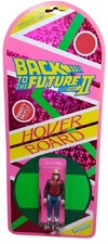 Super7 ReAction Ritorno al Futuro II 2 Marty McFly Figure Hover Board Nuovo