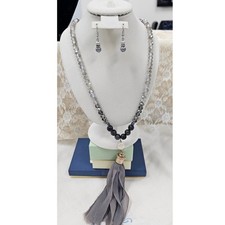 Collana stile boemo in nappa