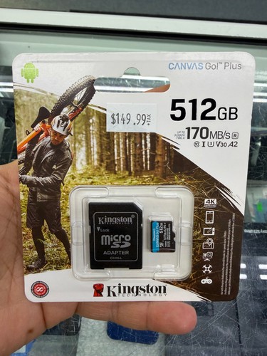 Kingston canvas plus 512gb - canvas, go
