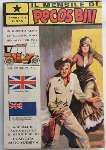 Pecos bill 1966 1 - (mensile), n.