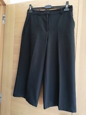 Culotte Gonna Pantaloni donna larghi ZARA neri Taglia S