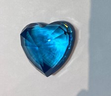 Swarovski Crystal Blue Heart