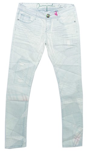 Desigual jeans fantasia donna - jeans,