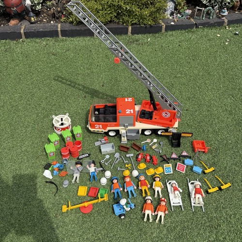 Playmobil fire engine camion - fire,