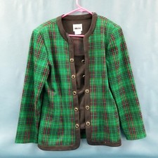 VTG 80s/90s Leslie Fay Green