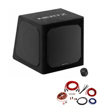 Hertz DBA 201 Subwoofer attivo in cassa linea Dieci + KIT CAVI
