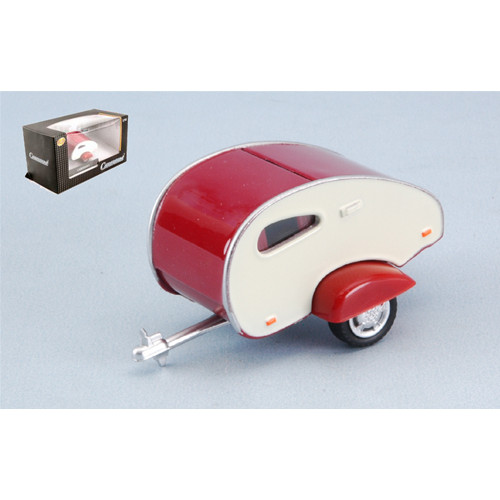 Caravan 1960 beige - caravan, 1:43