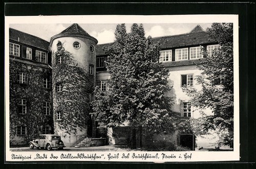 Cartolina stoccarda casa dei - casa,