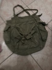 Borsa HM Dell”anno 2000/2005 In Tessuto Verde Militare H&M Divideo Usata