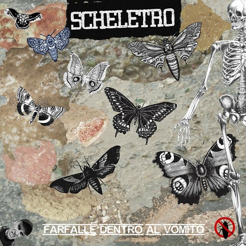 Scheletro farfalle dentro - farfalle,