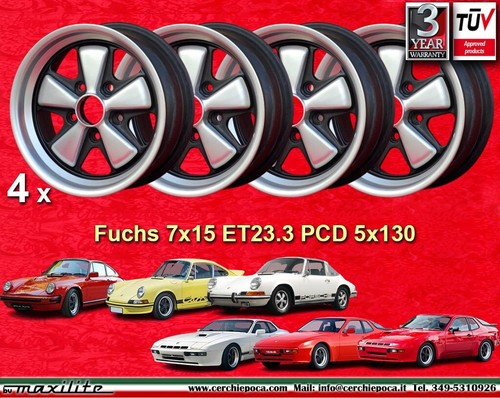 Cerchi 7x15 porsche - 7x15, fuchs