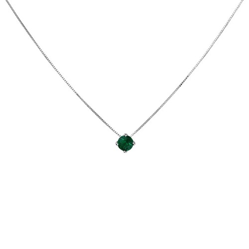 Collana punto luce argento - collana, in