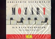 MOZART SONATE PER PIANO ESCHENBACH BOX 5 CD NUOVO SIGILLATO