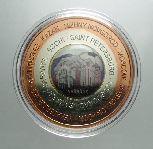 Medaglia mondiali russia 2018 - russia,