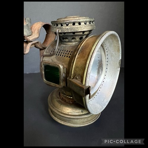 Antica lampada bicicletta