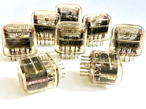 10pcs 12a nixie tubes - tubes, usato