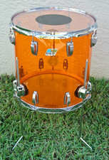 DOLCE! 2008 LUDWIG CLASSIC 16" AMBRA VISTALITE FLOOR TOM per la tua batteria! L37