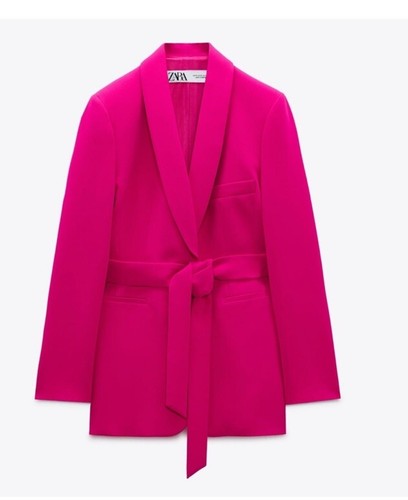 Nuovissimo zara blazer rosa - nuovissimo!,