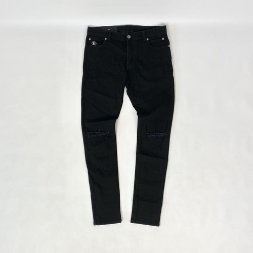 Jeans uomo balmain nero denim - uomo,