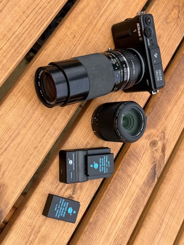 Nikon aw1 con teleobiettivo - 1,