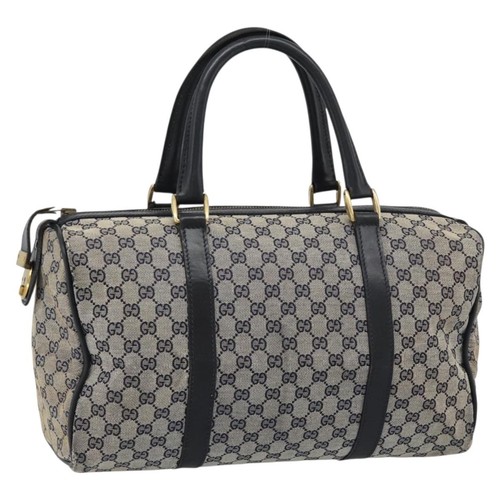 Gucci borsa boston tela - gg, in