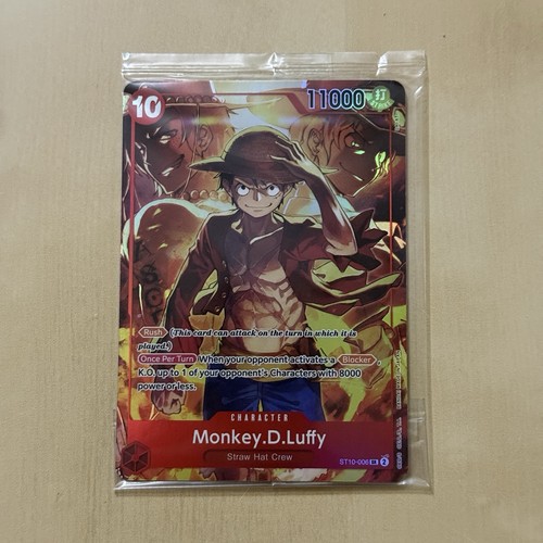 Monkey luffy st10 006 set - monkey.d.luffy, st10-006