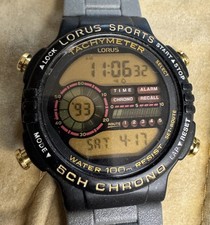 Lorus Lcd Cronografo Orologio