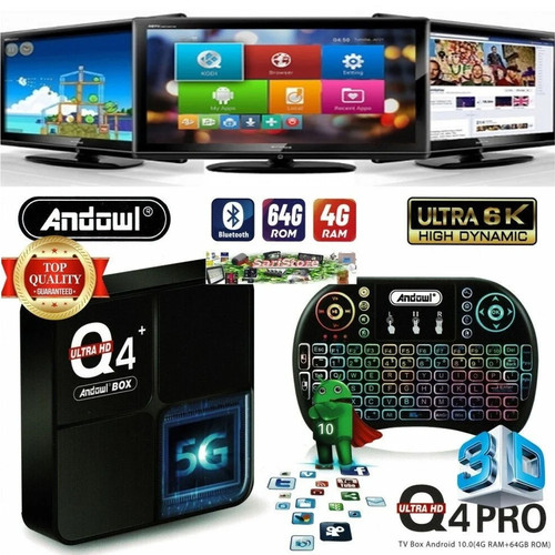 Box hdmi bluetooth 4gb - box,