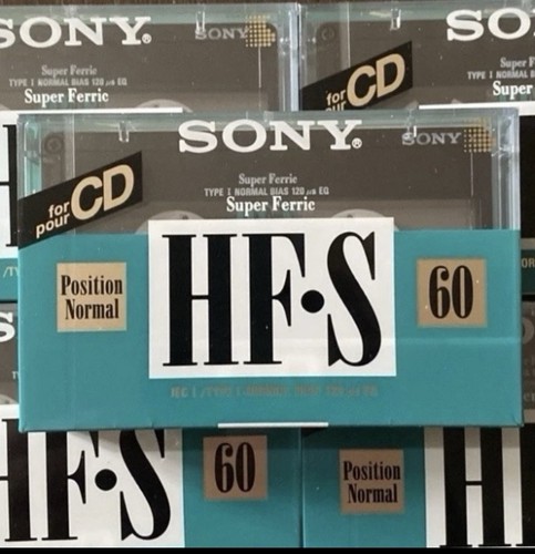 Sony audio cassette - sony, hf•s