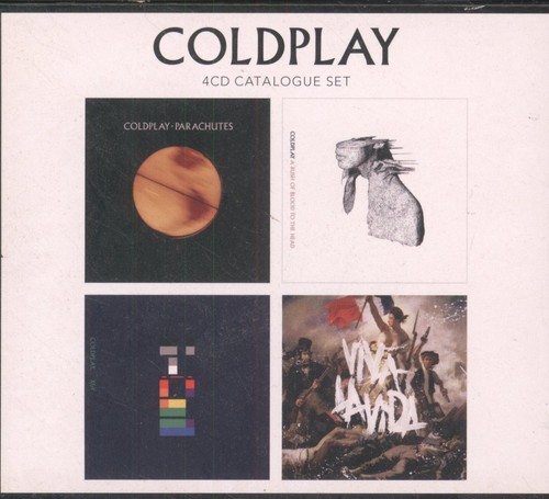 Coldplay 4cd catalogue - 4cd, set