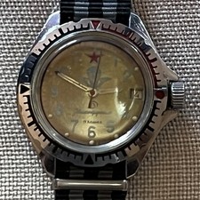 orologio vostok komandirskie Paracadutisti sovietico СДЕПАНО В СССР anni 80