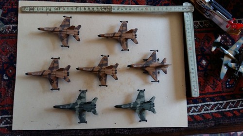 Lotto aerei hornet 1 f - 6, 18