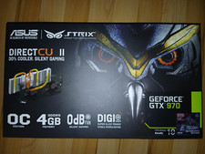 ASUS GeForce GTX 970 STRIX OC Edition 4 GB in confezione originale