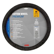 Coprivolante auto universale in morbido cotone Cotton Wheel 37-39cm