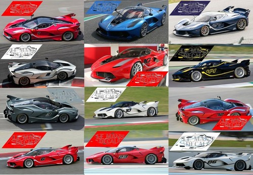 Decalcomanie ferrari laferrari - ferrari,