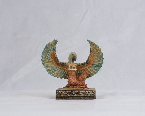 Antica statua faraonica egizia