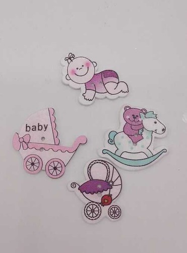 Bottoni legno baby - legno,