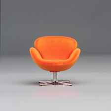 Divano singolo arancione 1/16