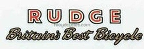 Adesivo rudge britains best - rudge, "britains