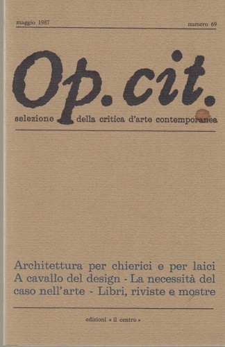 Rivista cit 69 - n.69, 05/1987