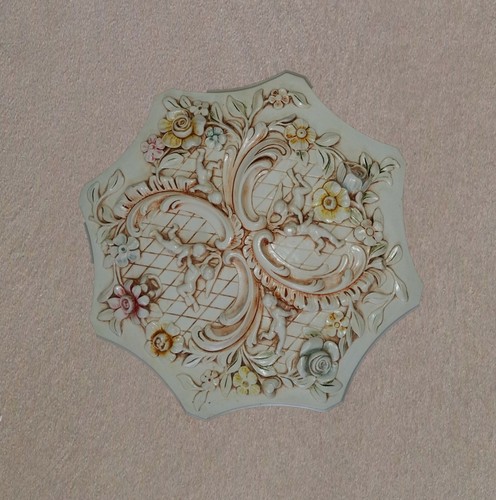 Rosone gesso decorato - in, a