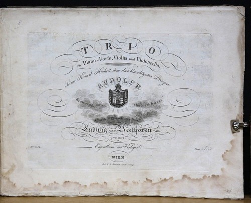 Beethoven trio per - per, pianoforte